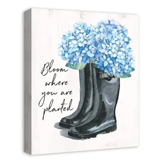 Bloom Where You Are Planted Canvas Art {3}