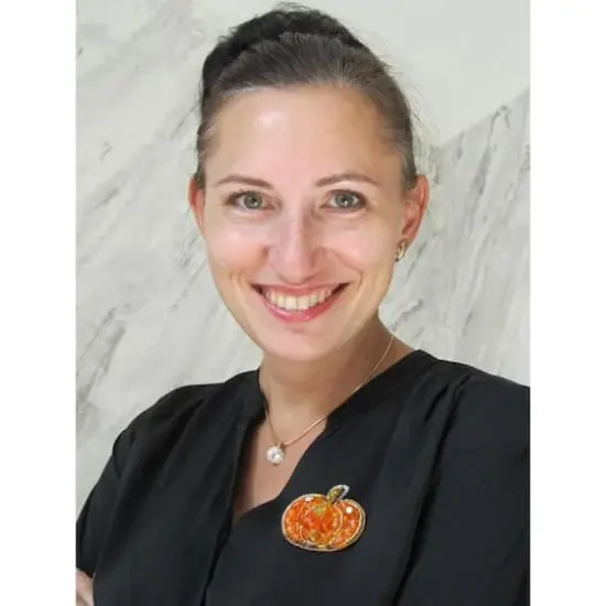 Crystal Art Beadwork Kit For Creating Broоch Pumpkin {3}