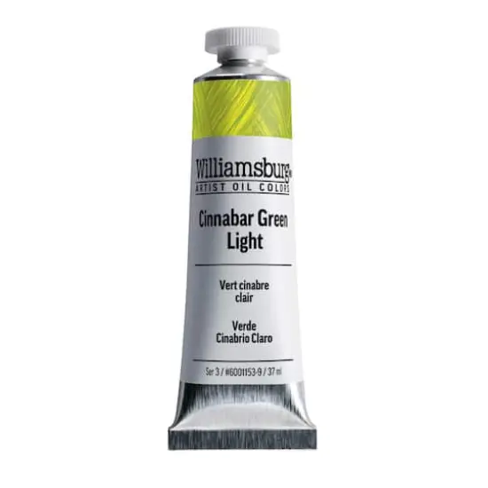 Williamsburg&reg; Artist Oil Colors, 37mL Cinnabar Green Light {1}