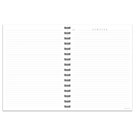 TF Publishing Painted Flowers Spiral Lined Journal {3}