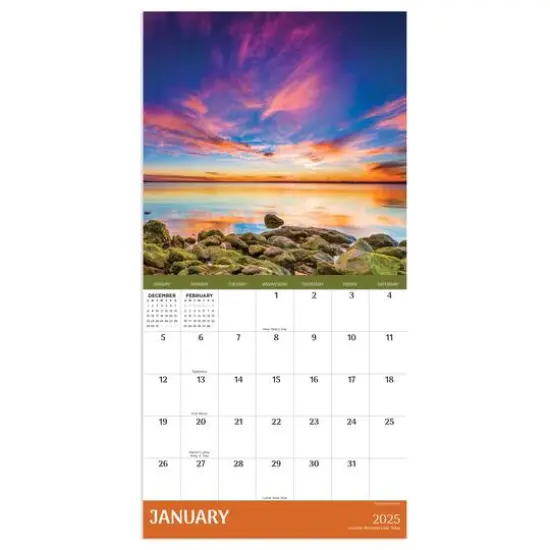 TF Publishing 2025 Sunsets Mini Calendar {5}