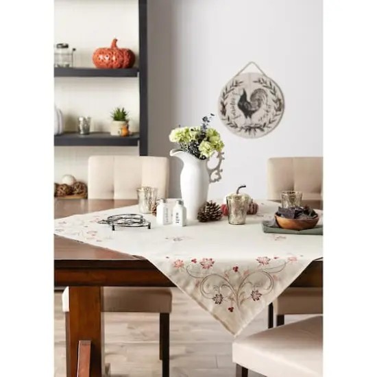 DII&reg; 40" Autumn Wheat Table Topper {5}