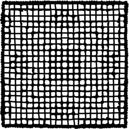 The Crafter's Workshop Screen View Stencil, 12" x 12" {1}