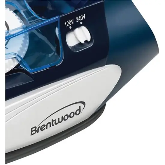 Brentwood&reg; Dual-Voltage Nonstick Travel Steam Iron {5}