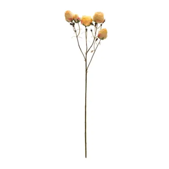 22" Blush Yellow Rose Bud Sprays, 6ct. {3}