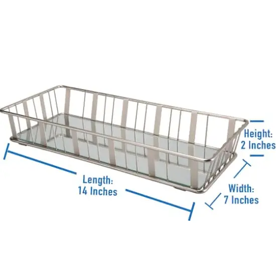 Laura Ashley Satin Aristo Vanity Tray {4}