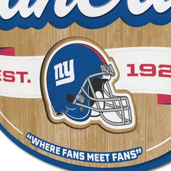 NFL Fan Cave Sign New York Giants {5}