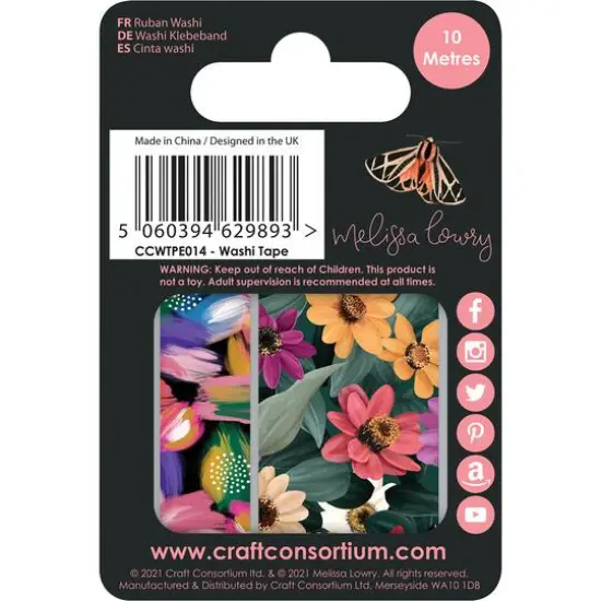 Craft Consortium Midnight Flight Washi Tape Set {5}