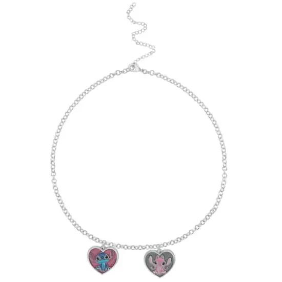 Disney&reg; Stitch & Angel Hearts 2-Piece Enamel Charm Set {3}