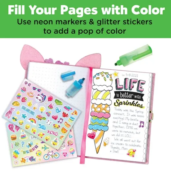 Creativity for Kids Deer Diary Kit {4}