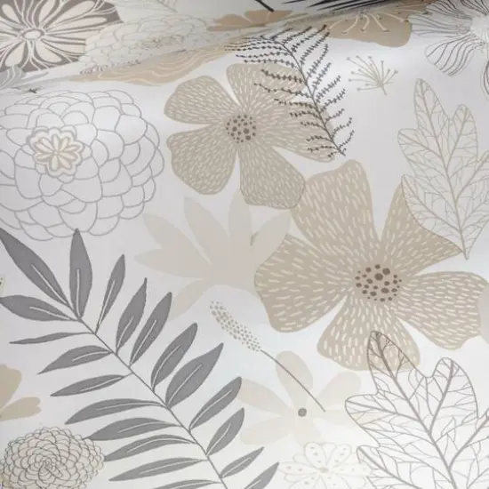 RoomMates Perennial Blooms Peel & Stick Wallpaper Beige {9}