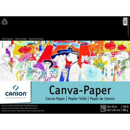 Canson&reg; Artist Series Canva-Paper Pad {1}
