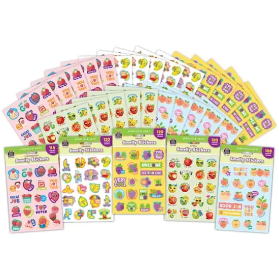 Teacher Created Resources® Fruit Pop Smelly Stickers, 582 Stickers {5}