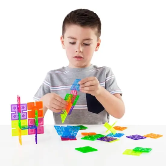 Guidecraft&reg; Interlox&trade; Squares Building Set {6}
