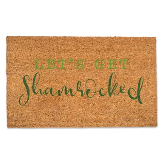 Let's Get Shamrocked Doormat, 30" x 18" {1}