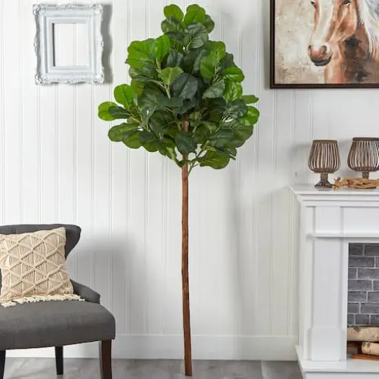 6.5ft. Artificial Fiddle Leaf Tree {4}