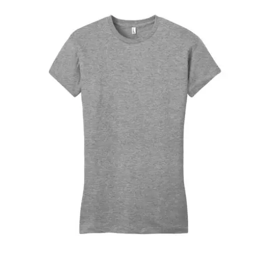 District&reg; Very Important Tee&reg; Neutrals Women's Fitted T-Shirt Charcoal {2}