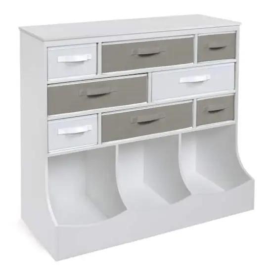 Badger Basket White Baskets & Bins Storage Station {6}
