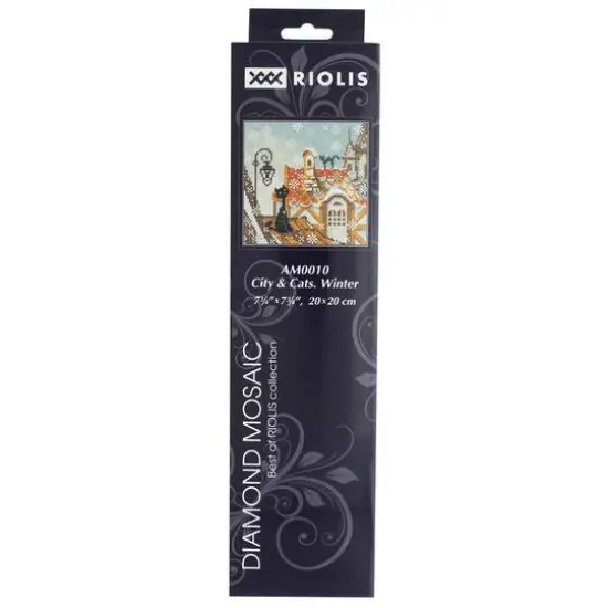 RIOLIS Cats Winter Diamond Mosaic Kit {3}