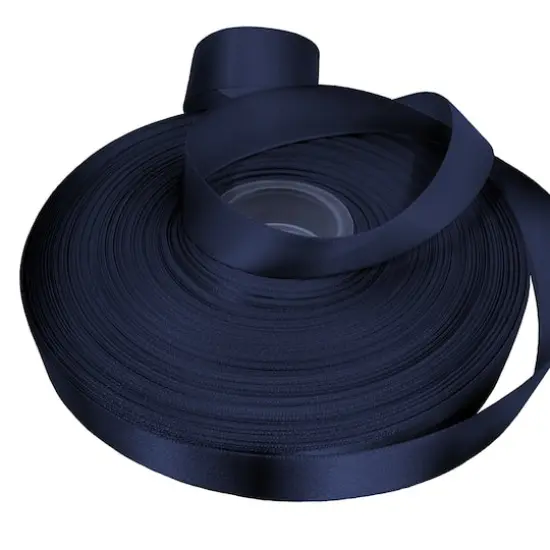 Gwen Studios Double Faced Satin Ribbon Navy Blue {4}