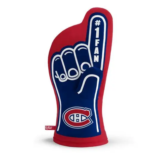 NHL No.1 Oven Mitt Montreal Canadiens {1}