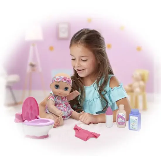 Little Darlings It's My Potty 10" Doll With Potty Chair {6}