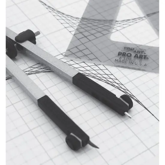 Pro Art&reg; 4" x 4" Grid/Inch Cross Section Pad, 8.5" x 11" {4}