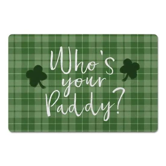 Who's Your Paddy Floor Mat {1}