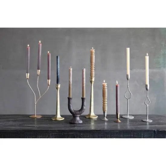 Hello Honey&reg; 8" Stoneware Taper Holder {3}