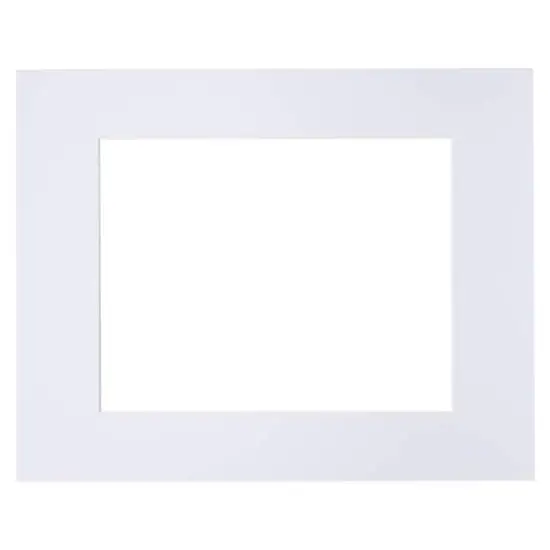 16" x 20" Mat By Studio D&eacute;cor&reg;, 11" x 14" Opening White {3}