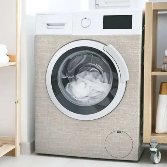 RoomMates Tweed Peel & Stick Wallpaper Beige {5}