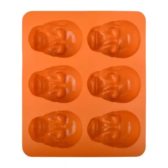 Skull Silicone Cakelette Mold by Makery&trade; {3}