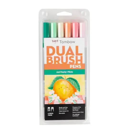 Tombow Just Peachy Dual Brush Pens {1}