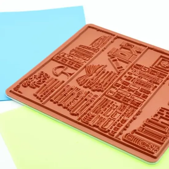 Full Book Shelf Cling Stamp by Recollections&trade; {4}