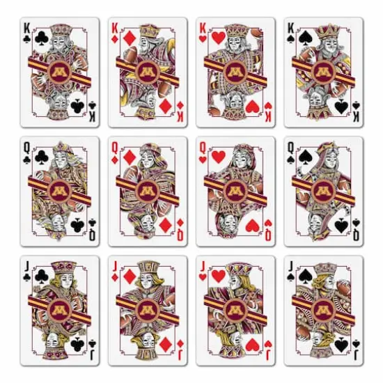 NCAA Classic Series Playing Cards Minnesota Golden Gophers {4}