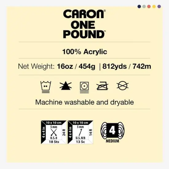 Caron&reg; One Pound&trade; Yarn Faded Brick {7}
