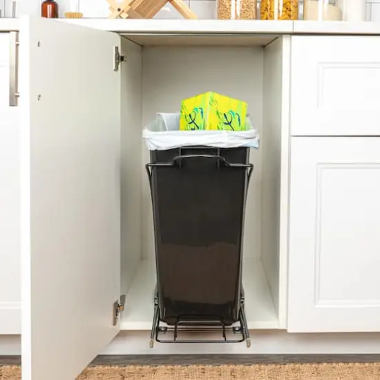 Household Essentials Glidez Slide-Out Trash Can {3}
