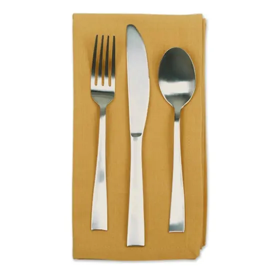 DII&reg; Solid Oversized Napkin, 6ct. Honey Gold {4}