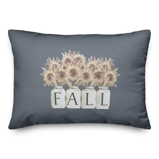 Fall Mason Jars Pillow {1}