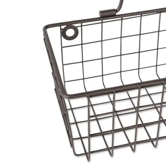 DII&reg; Small Wire Wall Baskets, 2ct. Bronze {5}