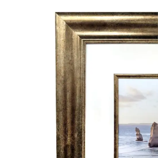 Home Champagne Gold Frame with Beveled Mat by Studio D&eacute;cor&reg; {4}