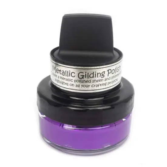 Creative Expressions Cosmic Shimmer Metallic Gilding Polish Purple Paradise {1}