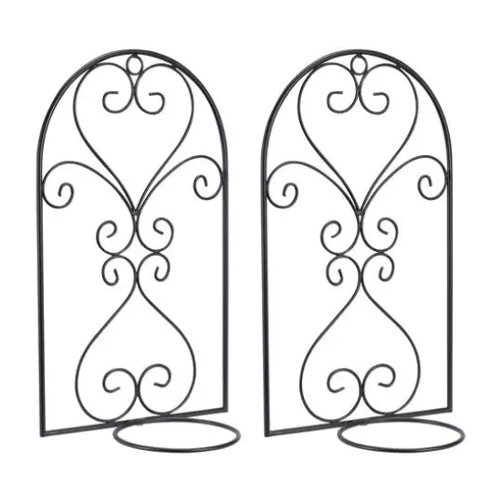 17.25" Wall Trellis Pot Holders, 2ct. {1}