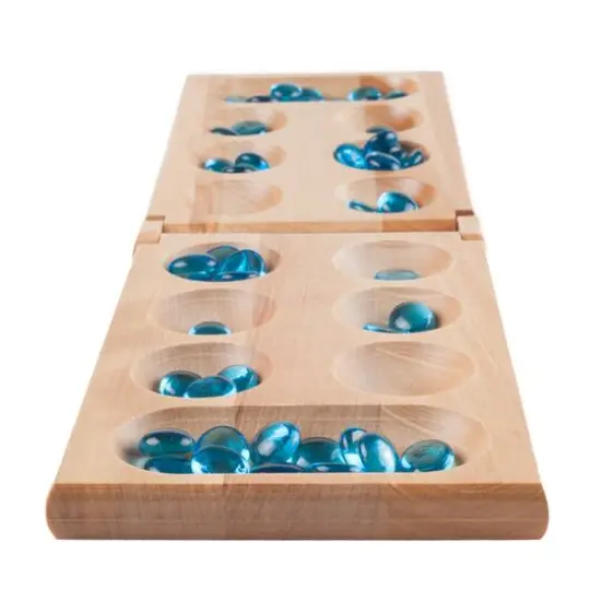 Toy Time Wooden Folding Mancala Game {3}