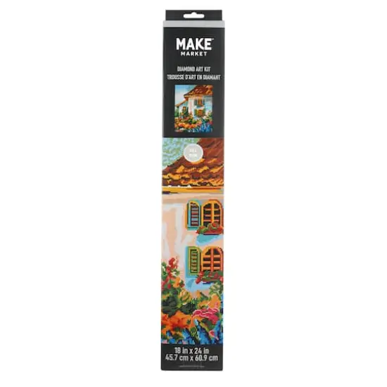 Cottage Painting Diamond Art Kit by Make Market&reg; {4}