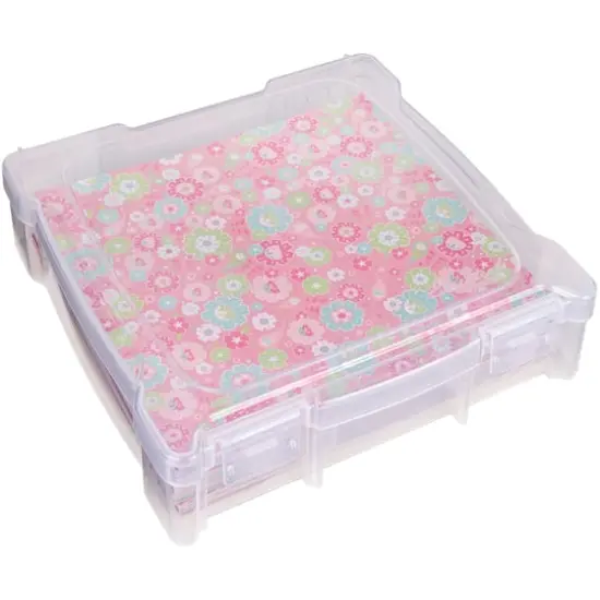 ArtBin&reg; Essentials&trade; 14" x 14" Translucent Storage Box {4}