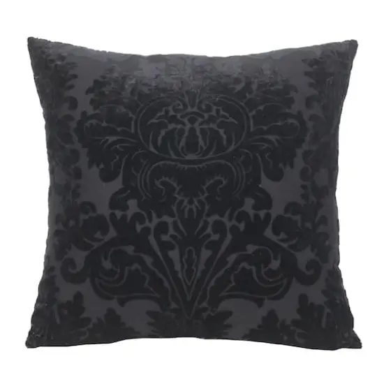 Brocade Softline Throw Pillow by Ashland&reg; Black {1}