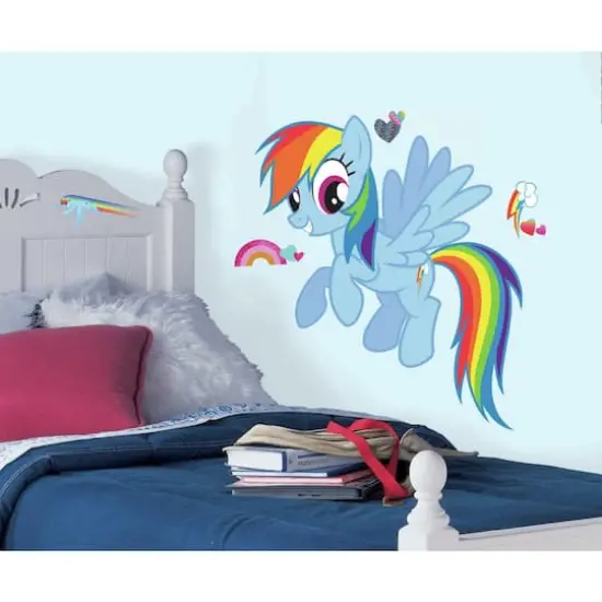 RoomMates My Little Pony Rainbow Dash Peel & Stick Giant Decal {1}