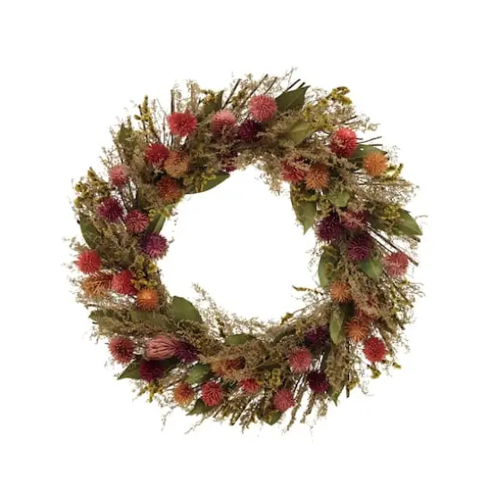 Hello Honey&reg; 18" Round Dried Natural Botanicals Wreath {1}