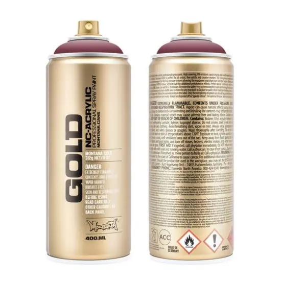 Montana&trade; Gold Acrylic Professional Spray Paint G4030 Ancient Pink {1}